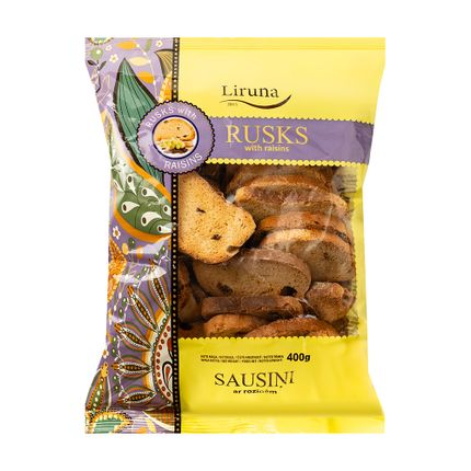 Sausiņi ar rozīnēm, 400g
