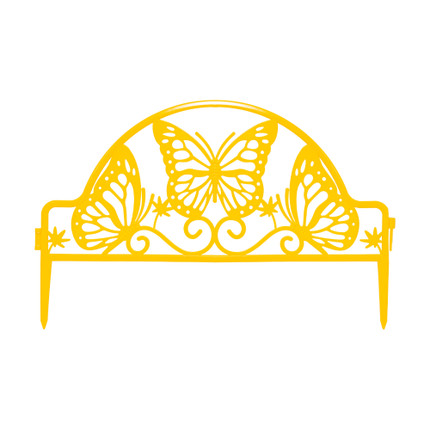 Dekoratīvs dārza žogs Tauriņš, 48,5x31 cm