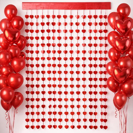 Dekoratīvi aizkari Sirsniņas, 1x2 m