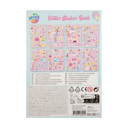 Uzlīmes ar spīdumiem, A5, 8 lapas