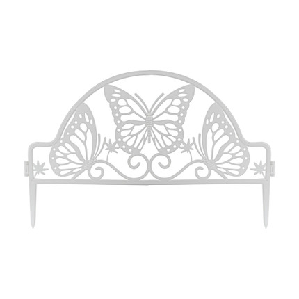 Dekoratīvs dārza žogs Tauriņš, 48,5x31 cm