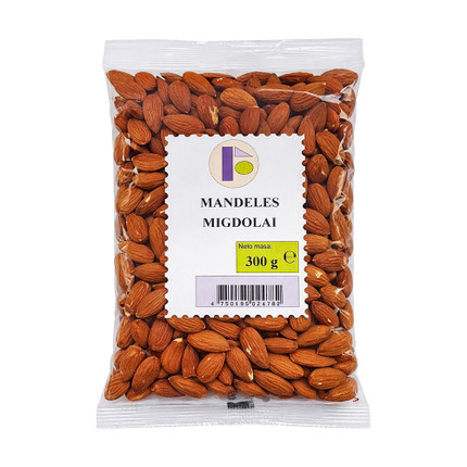 Rieksti mandeles, 300 g