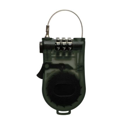 Kodu slēdzene ar izvelkamo trosi, 108 cm, dažādi veidi