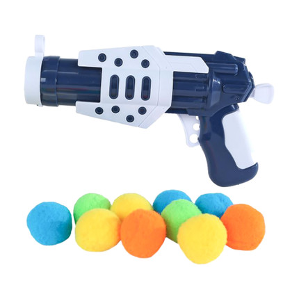 Pistole ar 11 mīkstajām bumbiņām 17,5 cm