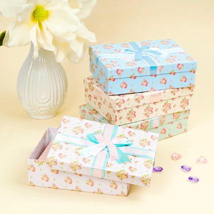 Dāvanu kaste, 20x15x6 cm, dažādi veidi