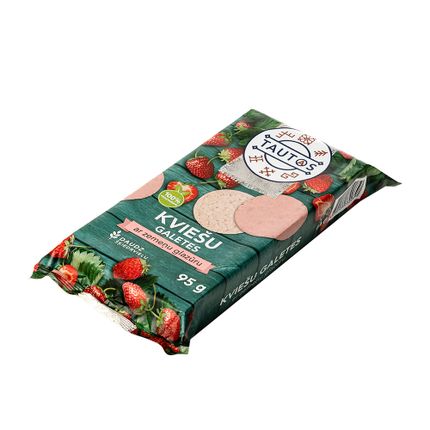 Kukurūzas galetes Tautas, ar mango garšas glazūru, 95 g