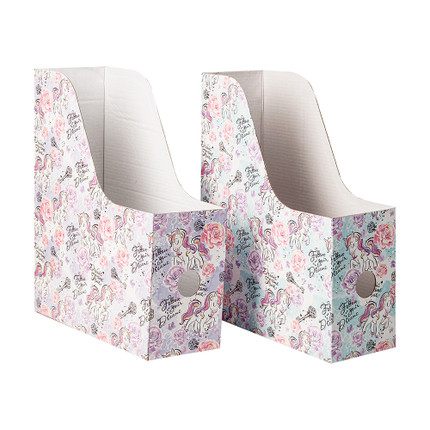 Vertikāls dokumentu bokss no kartona, 2 gab.