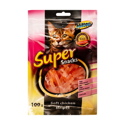 Gardumi kaķiem HILTON šķēlītes,100 g