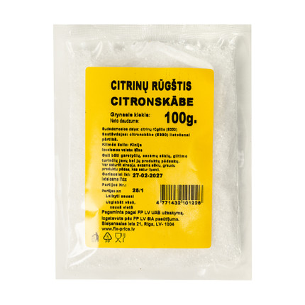 Citronskābe, 100 g