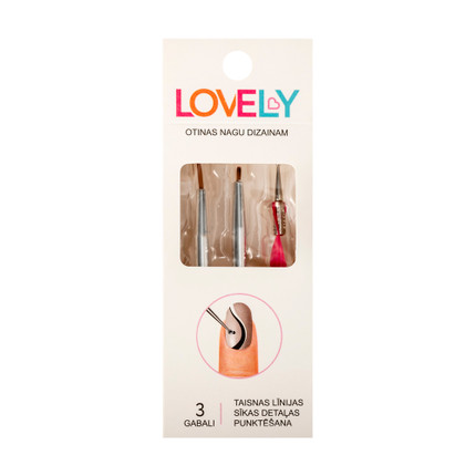 Nagu dizaina otiņa, 3 gab.