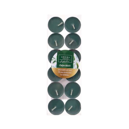 Tējas sveces, 12 gab., dažādi veidi