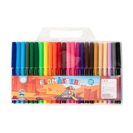 Flomāsteri, 24 krāsas