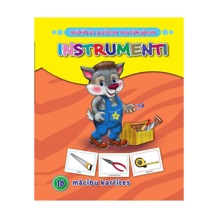 Apmācību kartiņas pašiem mazākajiem, dažādi veidi