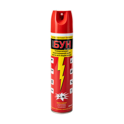 Lidojošu un rāpojošu insektu iznīcināšanas aerosols Joker Bun, bez smaržas, 330 ml