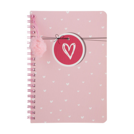 Piezīmju klade ar spirāli, dažādi veidi