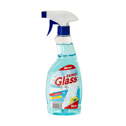 Stiklu tīrīšanas līdzeklis Euroglass, 500 ml