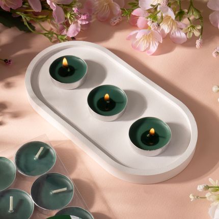 Tējas sveces, 12 gab., dažādi veidi