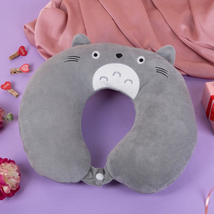 Ceļojumu kakla spilvens, 27x30 cm