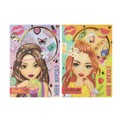 Uzlīmju grāmata "Besties", A5, 8 lpp.