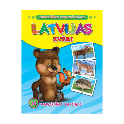 Apmācību kartiņas pašiem mazākajiem, dažādi veidi