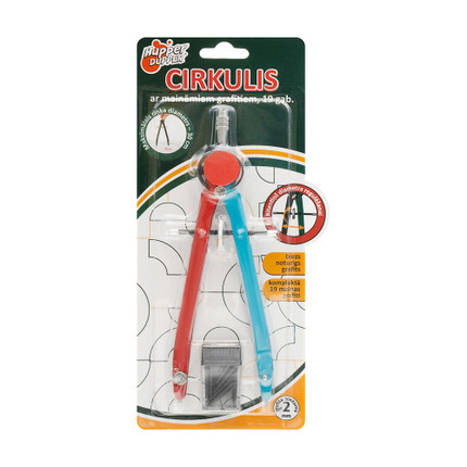 Cirkulis ar maināmiem grafitiem 19 gab.