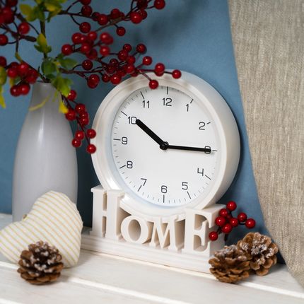 Galda pulkstenis Home, dažādi veidi