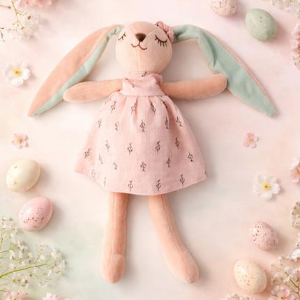 Mīkstā rotaļlieta, zaķis