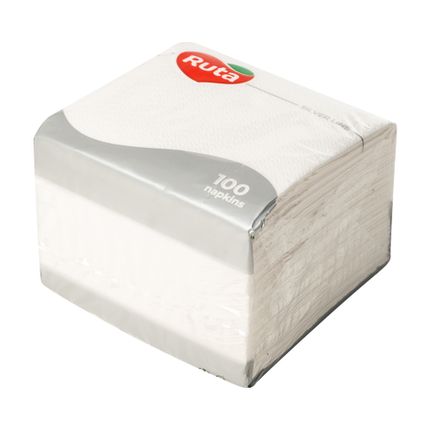 Salvetes "Ruta" (240х240) 100 gab., baltas