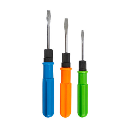 Skrūvgriežu komplekts ar divpusējiem uzgaļiem, 6 gab.