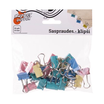 Papīra saspiedēju komplekts, 24 gab.