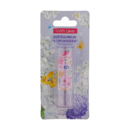 Dzēšgumija lūpu krāsas formā