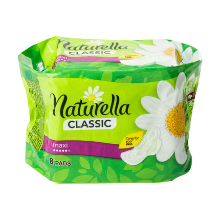 Higiēniskās paketes Naturella Classic Maxi, 8 gab.