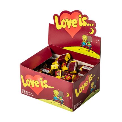 Košļājamā gumija Love is, dažādi veidi 4,2g