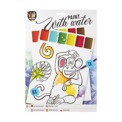 Grāmata Krāso ar ūdeni, A4, 8 lp. + 1 otiņa
