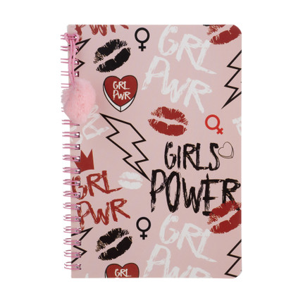 Piezīmju klade ar spirāli, dažādi veidi