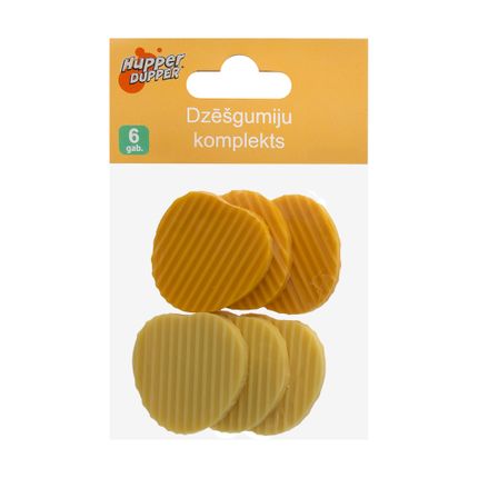 Dzēšgumiju komplekts, 6 gab.