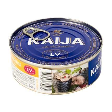 Makreles eļļā Kaija, 240 g