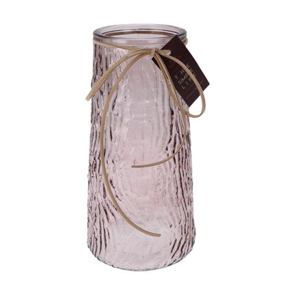 Stikla vāze, 10X22,5 cm