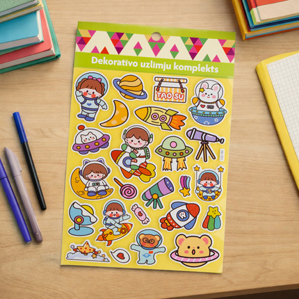 Dekoratīvās uzlīmes 30x21 cm