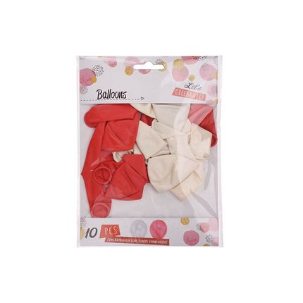 Baloni, 2 krāsas, 10 gab.