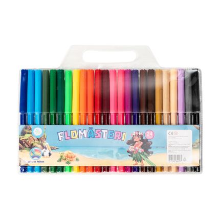 Flomāsteri, 24 krāsas