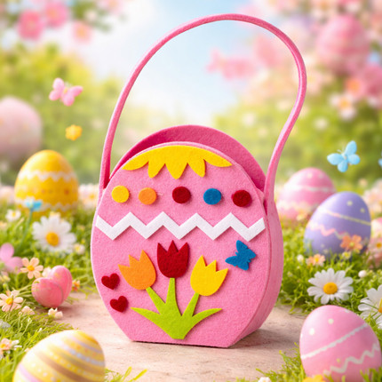 Dekoratīvs grozs olas formā, 22x13x5 cm