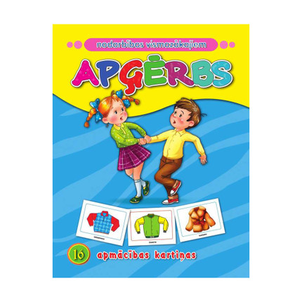 Apmācību kartiņas pašiem mazākajiem, dažādi veidi