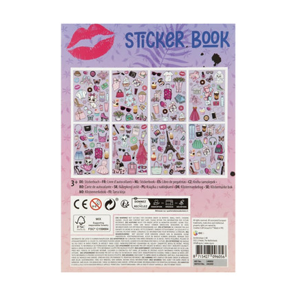 Uzlīmju grāmata "Besties", A5, 8 lpp.