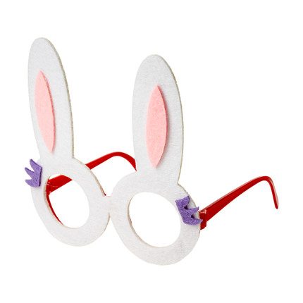 Dekoratīvas brilles, zaķis