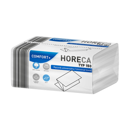 Papīra dvielis Horeca Comfort, 150 gab.