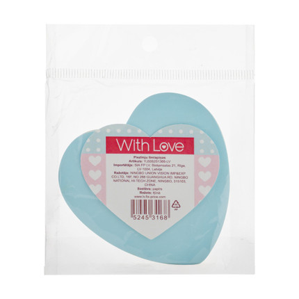 Piezīmju līmlapiņas, 100 gab.