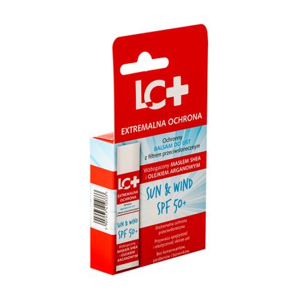 Lūpu balzāms LC+, SPF 50