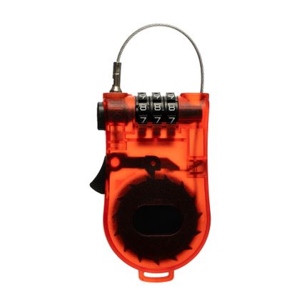 Kodu slēdzene ar izvelkamo trosi, 108 cm, dažādi veidi