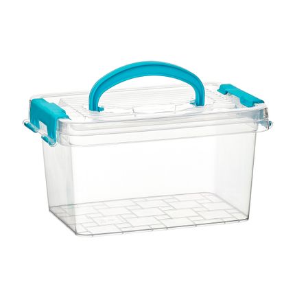 Plastmasa kaste ar vāku, 1,6 l